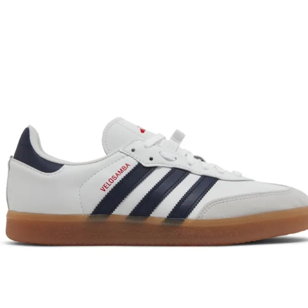 adidas Men Size 13 Women 14 The Velosamba Vegan Samba Shoes HP5399 Cycling Shoes